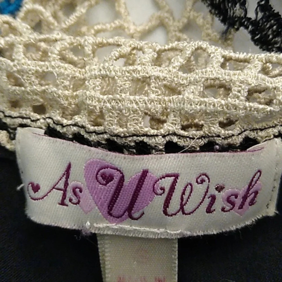 AS U WISH, CROCHET BOHO MINI DRESS OR SWIM COVER-UP - Picture 7 of 9